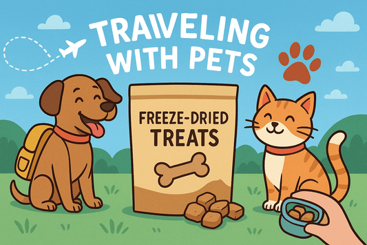 ✈️🐾 Traveling with Pets: Why Freeze-Dried Treats Are the Perfect Adventure Snack