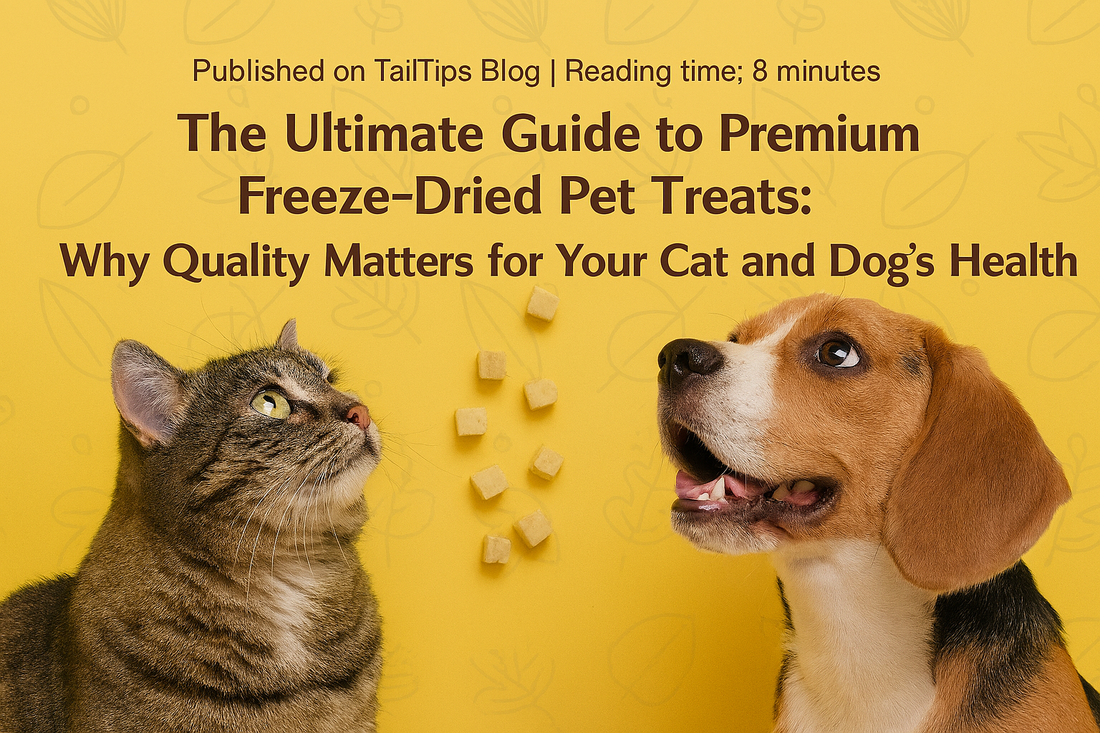 Premium Freeze-Dried Pet Treats Guide | Quality Cat & Dog Treats