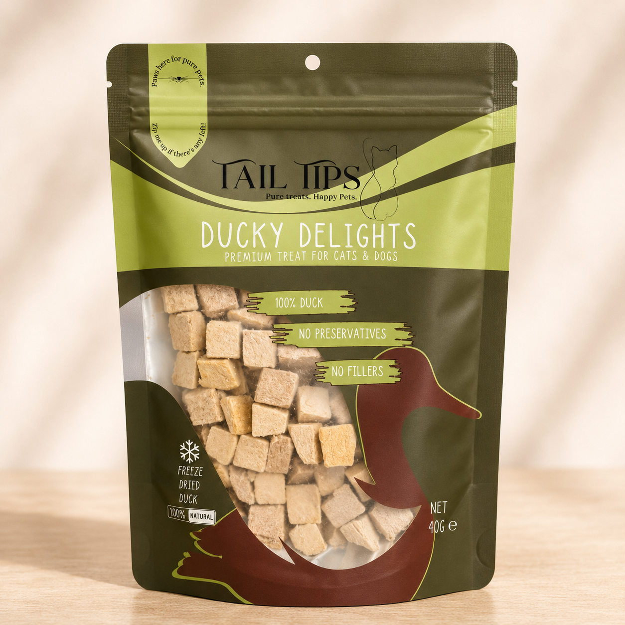 Taster Pack - 5 Freeze-Dried Pet Treats | Try All Flavours | Tail Tips UK - Tail Tips