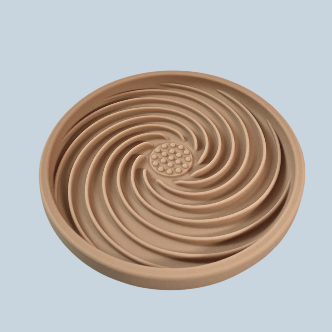 Slow & Steady - 2-in-1 Slow Feeder Bowl & Lick Mat | Calmer Mealtimes | Tail Tips UK - Tail Tips