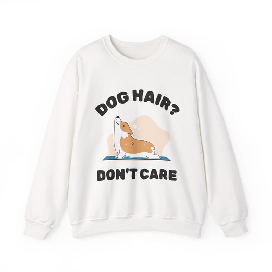 Fun DOG Hair Unisex Sweatshirt | Cozy Pet Lover Gift, Dog Mom/Dad Apparel, Funny Sweatshirt, Cute Dog Lover Clothing, Comfortable Crewneck