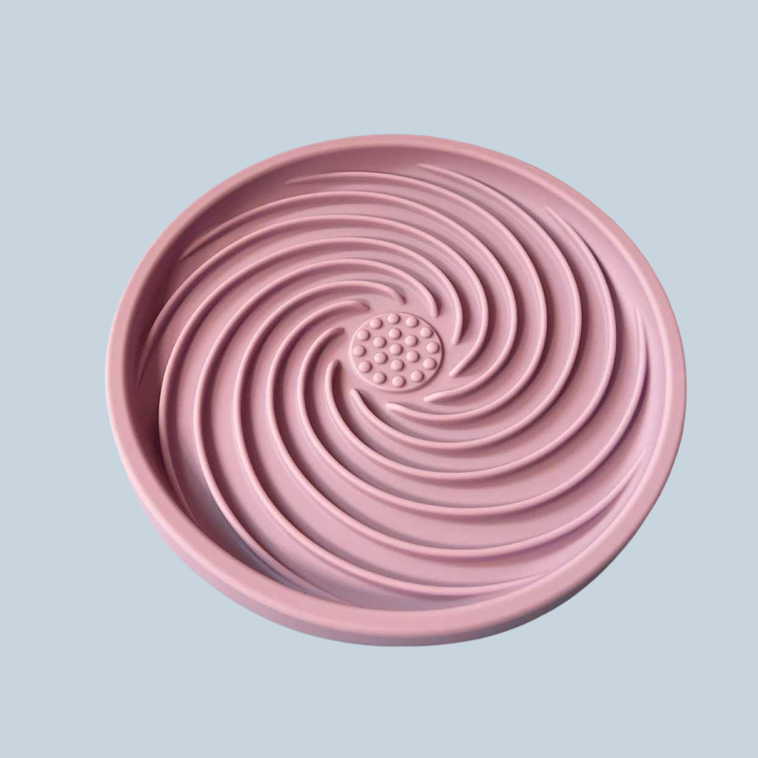 Slow & Steady - 2-in-1 Slow Feeder Bowl & Lick Mat | Calmer Mealtimes | Tail Tips UK - Tail Tips