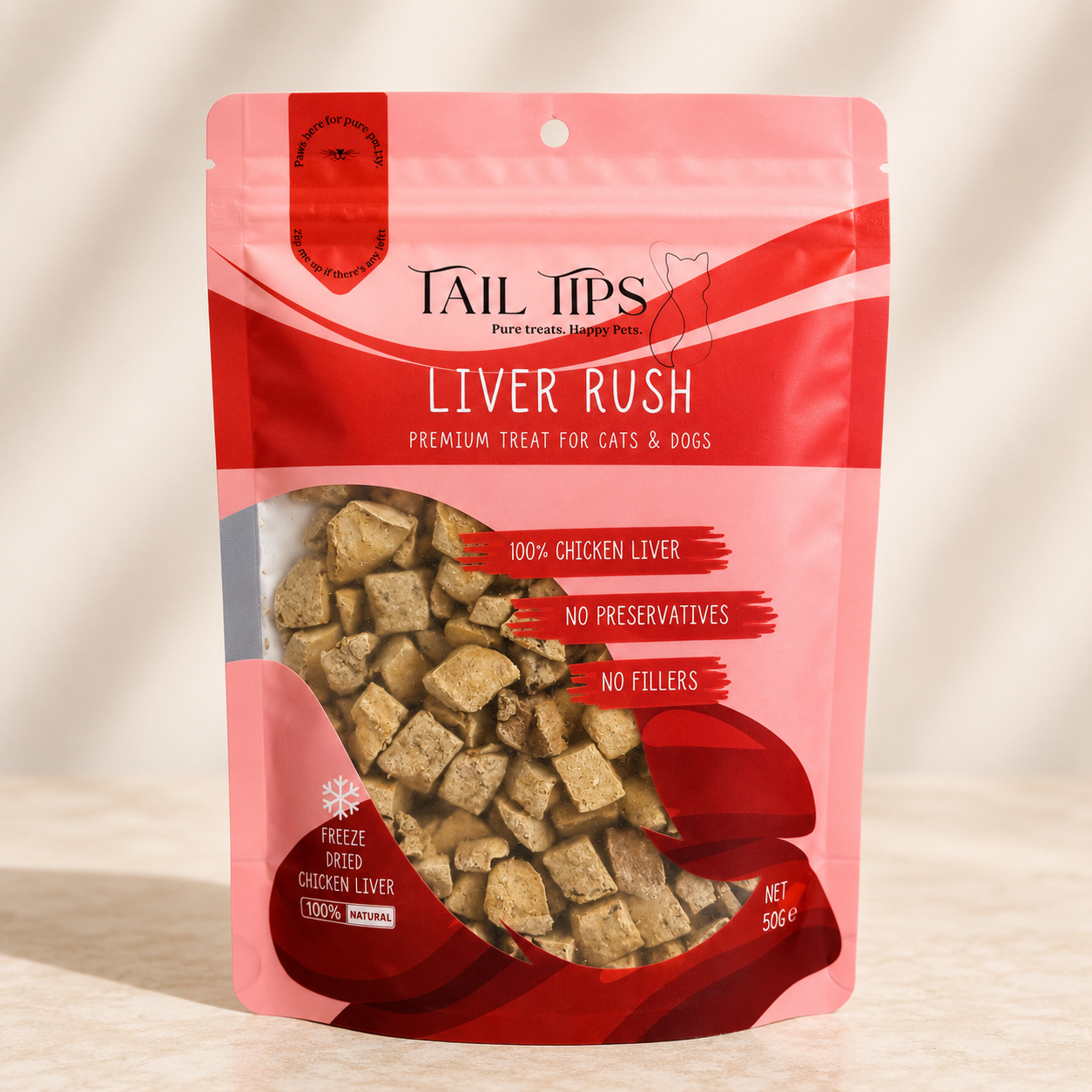 Taster Pack - 5 Freeze-Dried Pet Treats | Try All Flavours | Tail Tips UK - Tail Tips