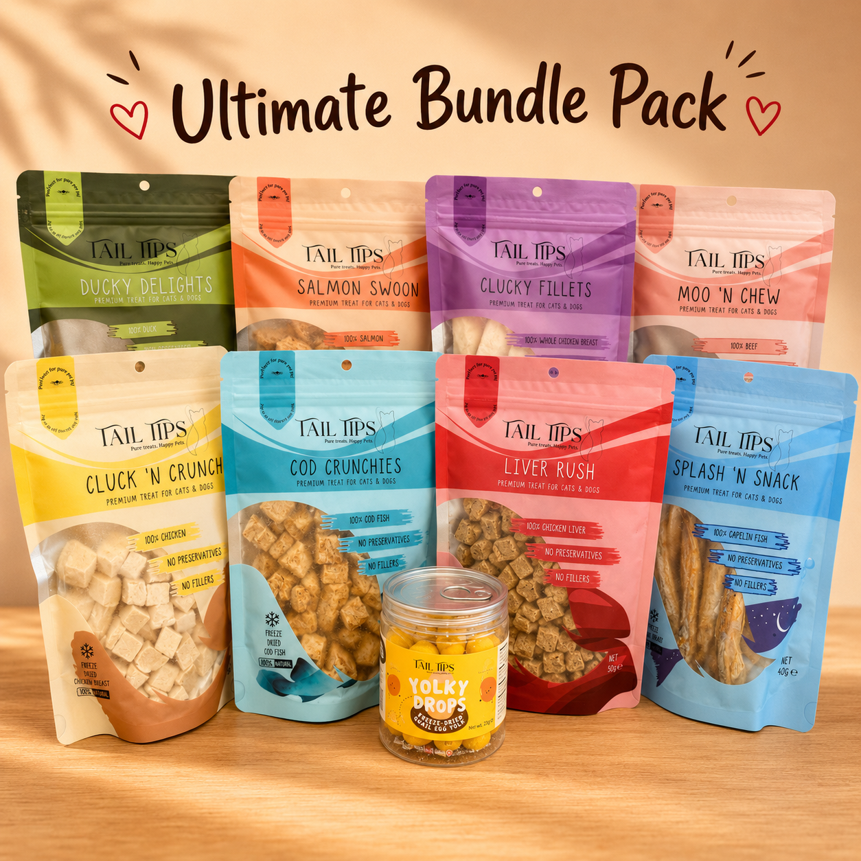 Ultimate Protein Bundle Pack 🌟 - Tail Tips